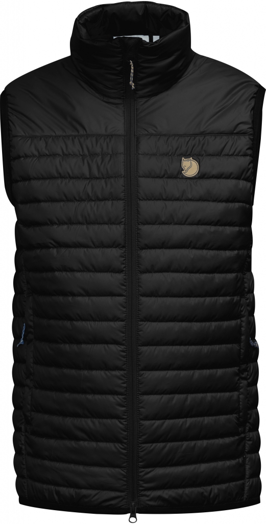 fjellreven abisko padded vest - black