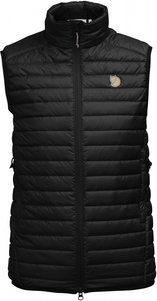 fjellreven abisko padded vest dame - black