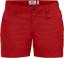 fjellreven abisko stretch shorts dame - red