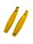fjellreven kånken mini shoulder pads - warm yellow