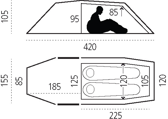 Fjällräven Keb Endurance 2 Telt - Image 2