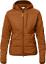 fjellreven keb padded hoodie dame - autumn leaf