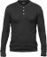 fjellreven lappland merino henley ls - dark grey