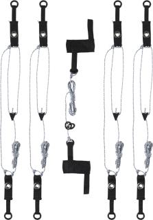 fjellreven lite 1 inner tent pitch kit - black