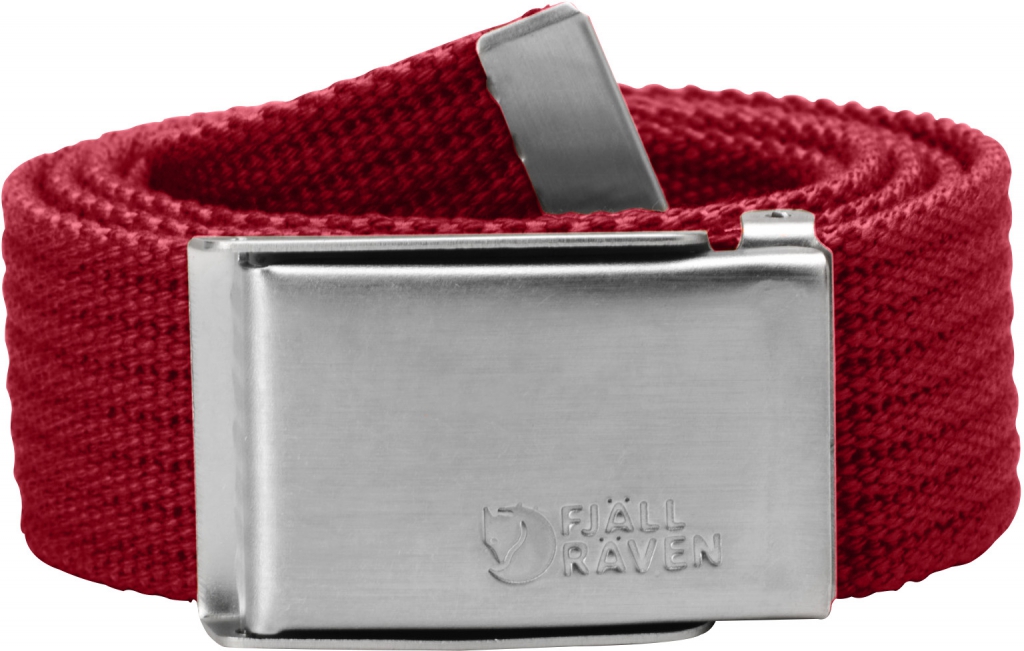 fjellreven merano canvasbelt - deep red