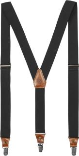 fjellreven singi clip suspenders - dark grey