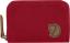 fjellreven zip card holder - deep red