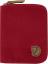 fjellreven zip wallet - deep red