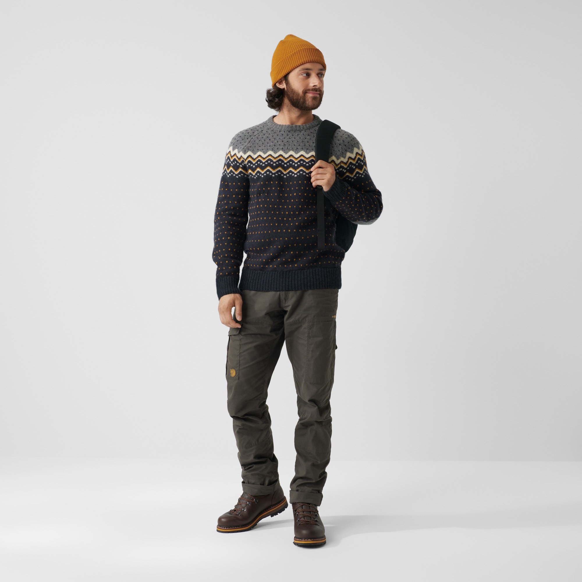 Fjällräven Övik Knit Sweater Herre - Image 3