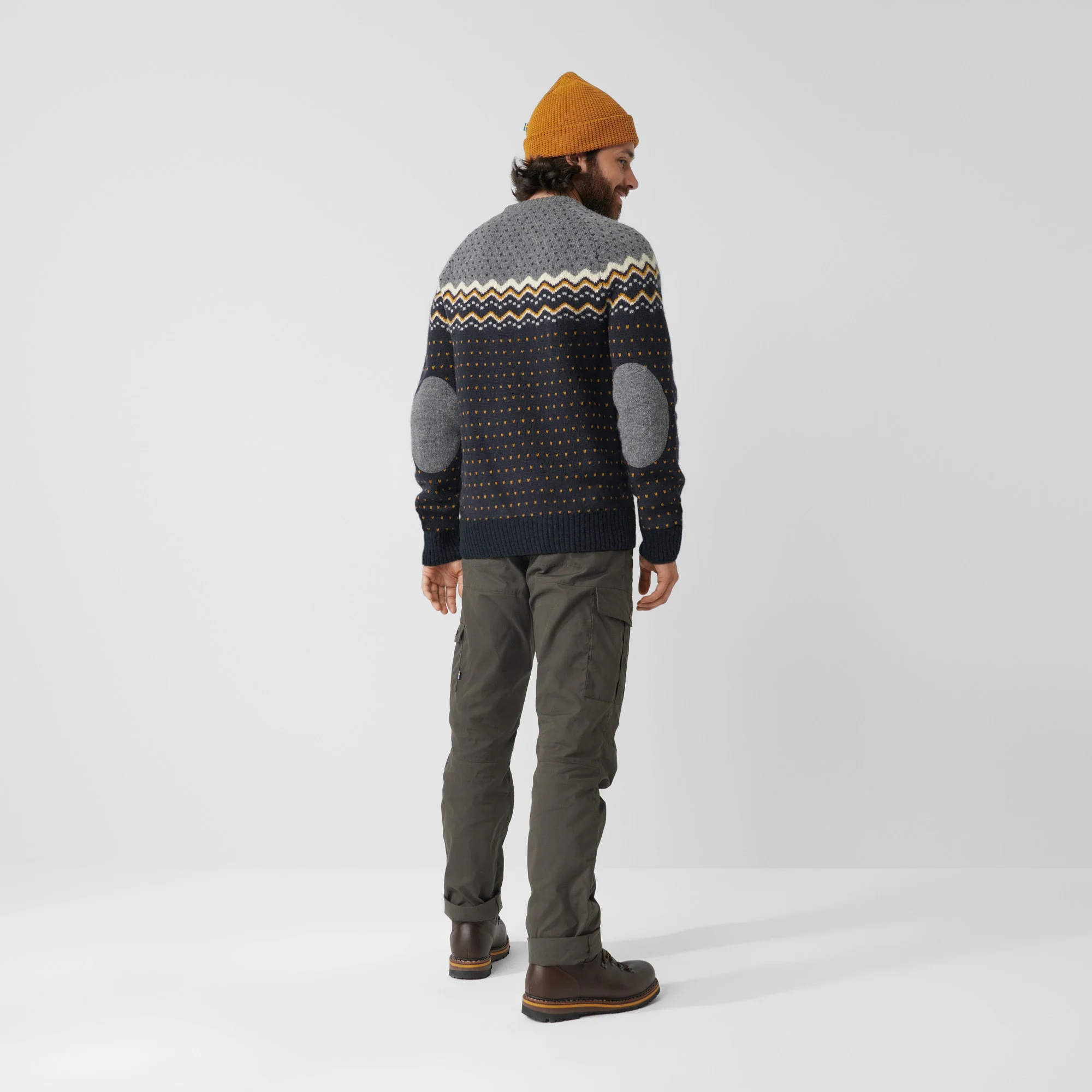 Fjällräven Övik Knit Sweater Herre - Image 4