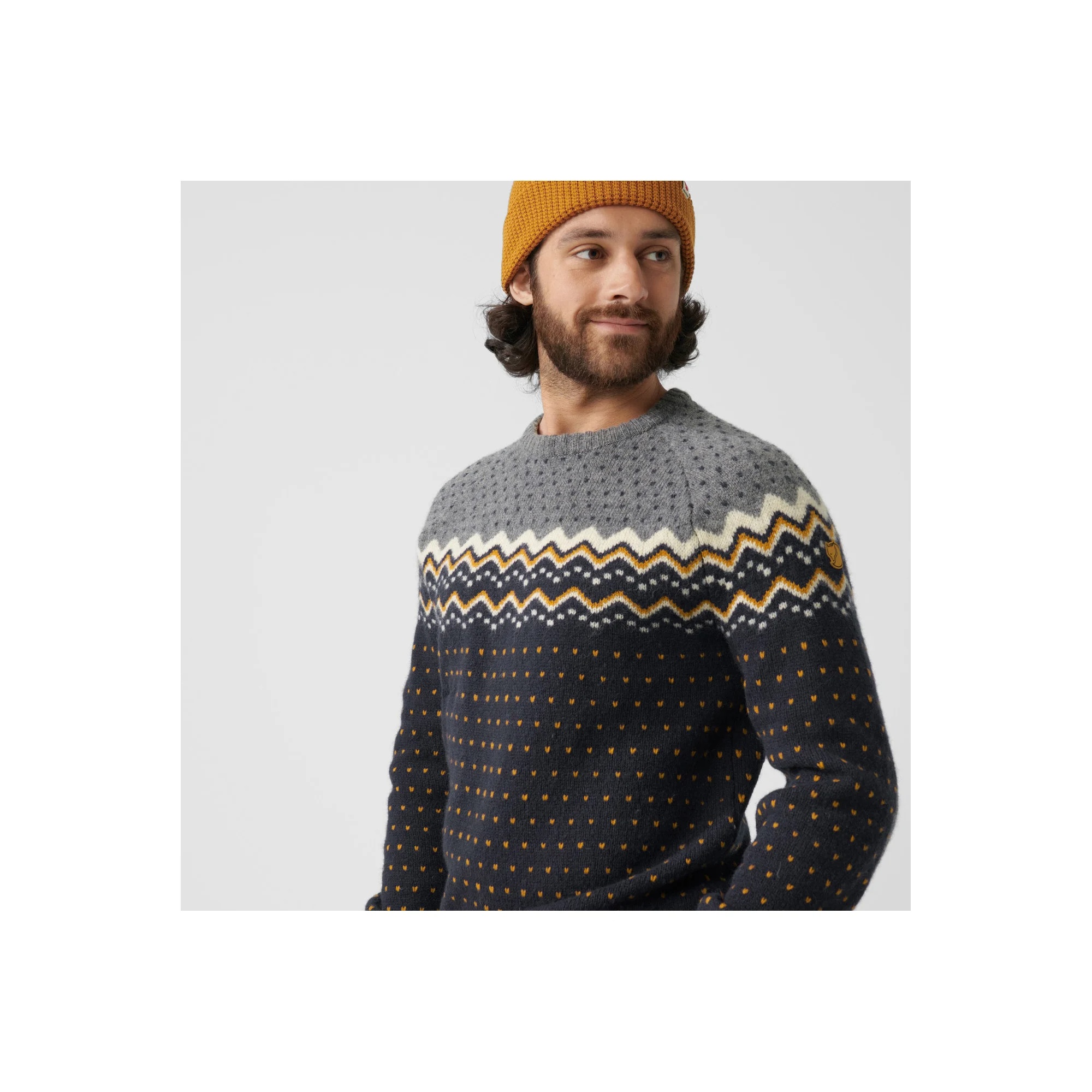 Fjällräven Övik Knit Sweater Herre - Image 5