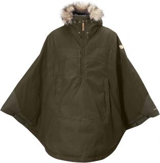 fjellreven luhkka cape - dark-olive