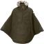fjellreven luhkka cape - dark-olive