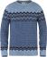 fjellreven Övik knit sweater - blueberry
