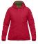 fjellreven high coast padded jakke dame - coral