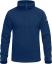 fjellreven high coast wool hoodie - estate blue