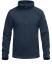 fjellreven high coast wool hoodie - navy