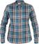 fjellreven Övik flannel shirt dame - glacier green