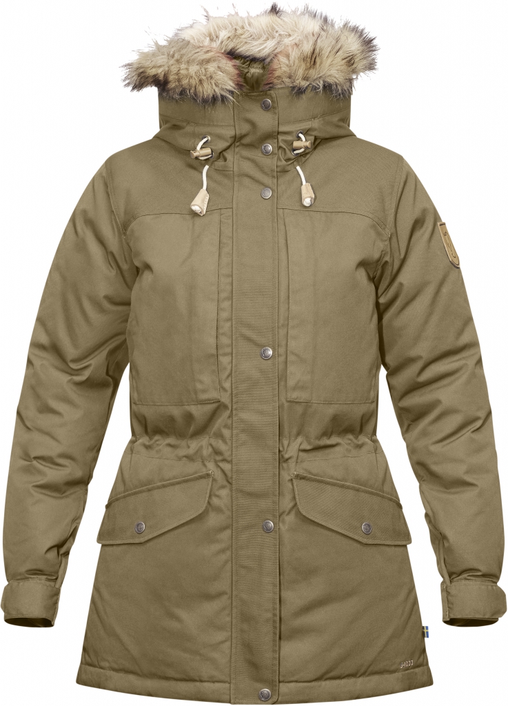 fjellreven singi down jakke dame - sand