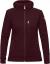fjellreven keb fleece hoodie dame - dark garnet