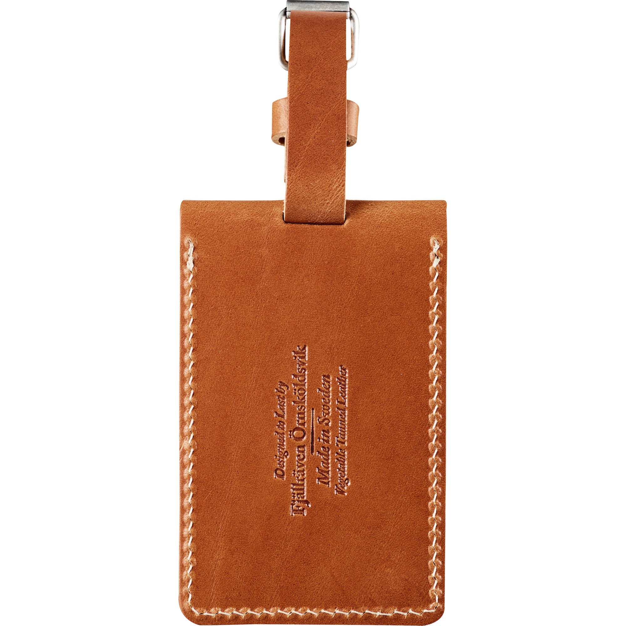 Fjällräven Leather Luggage Tag - Image 2