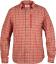 fjellreven abisko hike shirt ls - flame orange
