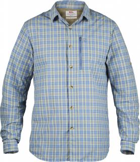 fjellreven abisko hike shirt ls - blue ridge