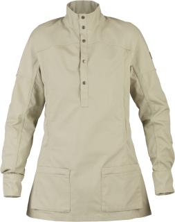 fjellreven abisko shade tunic dame - limestone
