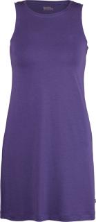 fjellreven high coast tank dress dame - purple