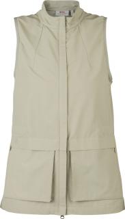 fjellreven travellers vest dame - limestone