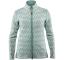 fjellreven snow cardigan dame - frost green