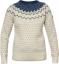 fjellreven Övik knit sweater dame - glacier green