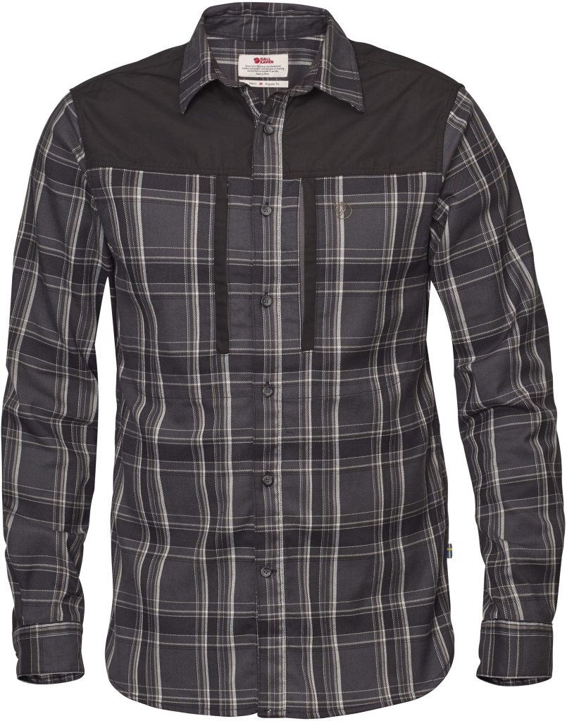 fjellreven singi pro shirt ls herre - stone grey