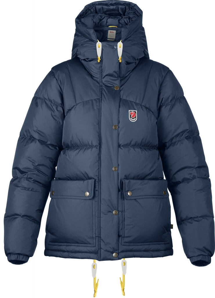 fjellreven expedition down lite jakke dame - navy