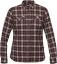 fjellreven fjällglim stretch shirt ls dame - dark garnet