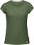 fjellreven greenland t-shirt dame - fern