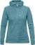 fjellreven keb fleece hoodie dame - lagoon