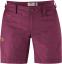 fjellreven abisko shade shorts dame - plum