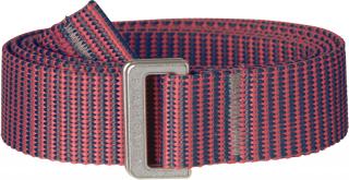 fjellreven striped webbing belt dame - peach pink - dusk