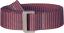 fjellreven striped webbing belt dame - peach pink - dusk
