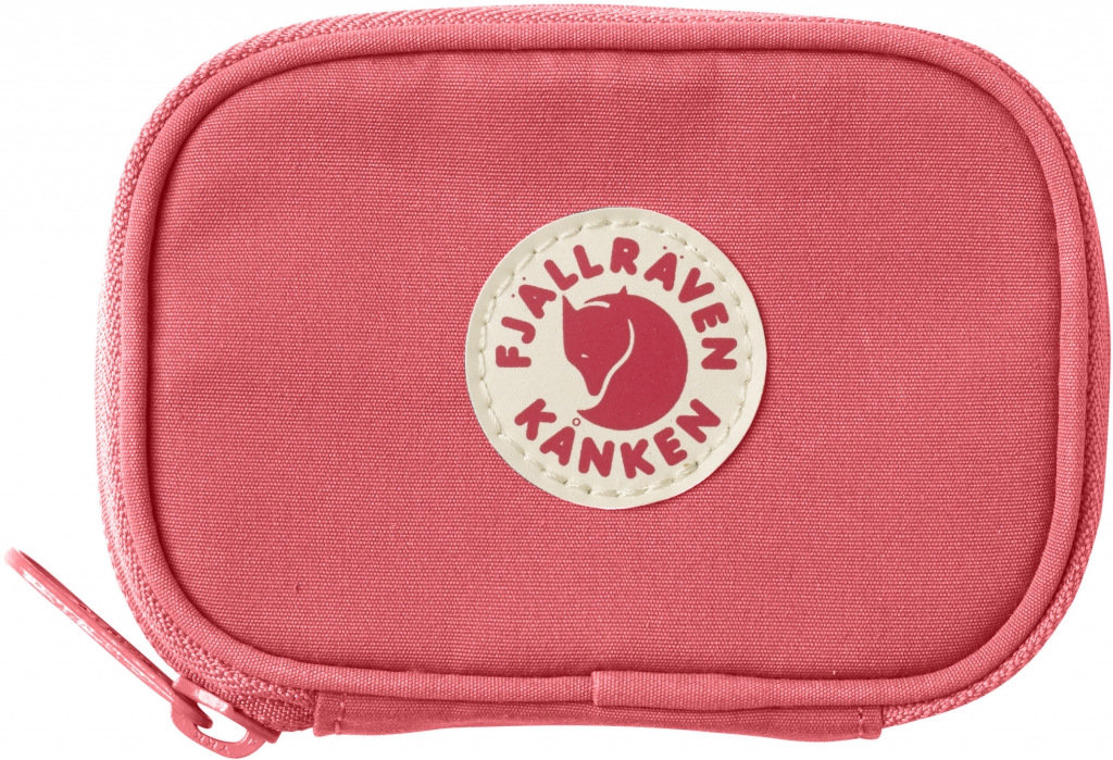 fjellreven kånken card wallet - peach pink