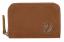 fjellreven zip card holder - chestnut