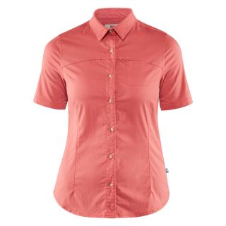fjellreven high coast stretch shirt ss dame - dahlia