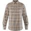 fjellreven Övik heavy flannel shirt herre - driftwood