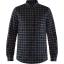 fjellreven Övik flannel shirt herre - dark navy