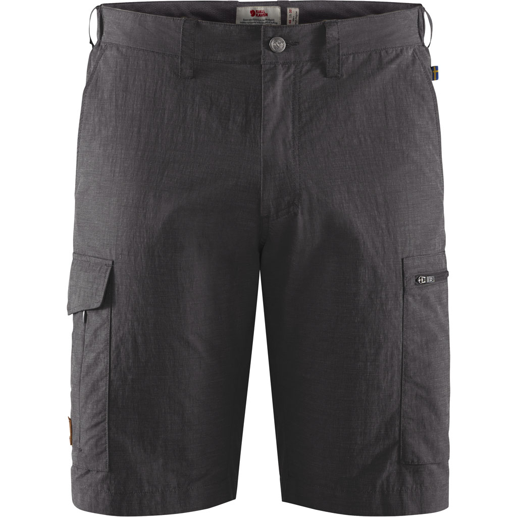 fjellreven travellers mt shorts herre - dark grey