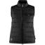 fjellreven greenland down liner vest dame - black