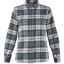 fjellreven Övik heavy flannel shirt dame - dusk