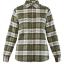 fjellreven Övik heavy flannel shirt dame - green