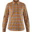 fjellreven Övik flannel shirt dame - acorn